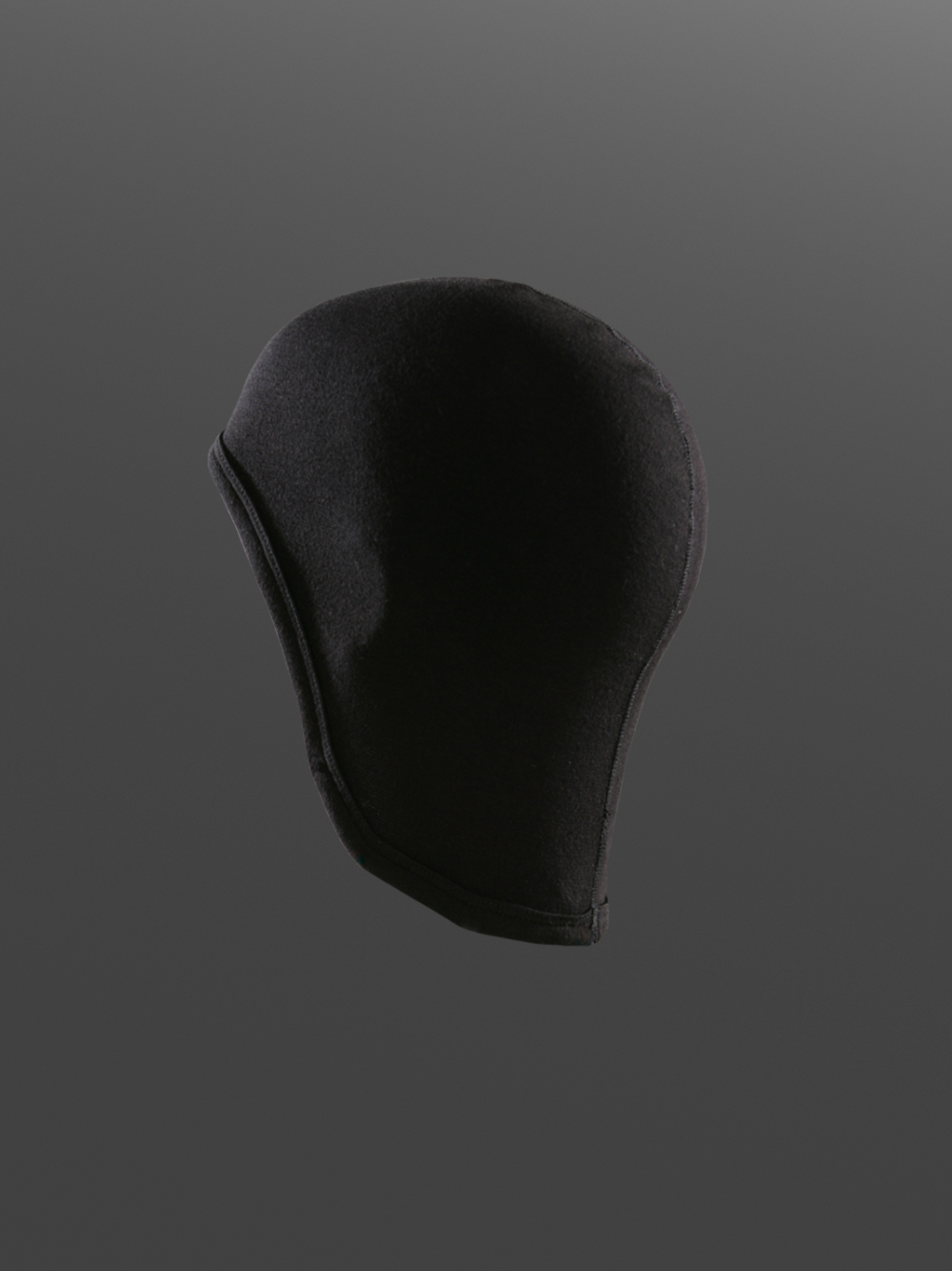 Comazo Protect underlayer hood in black color with high breathability thanks to two-layer material and excellent moisture transport. Product image side view Comazo Protect underlayer hood in black color with high breathability thanks to two-layer material and excellent moisture transport.