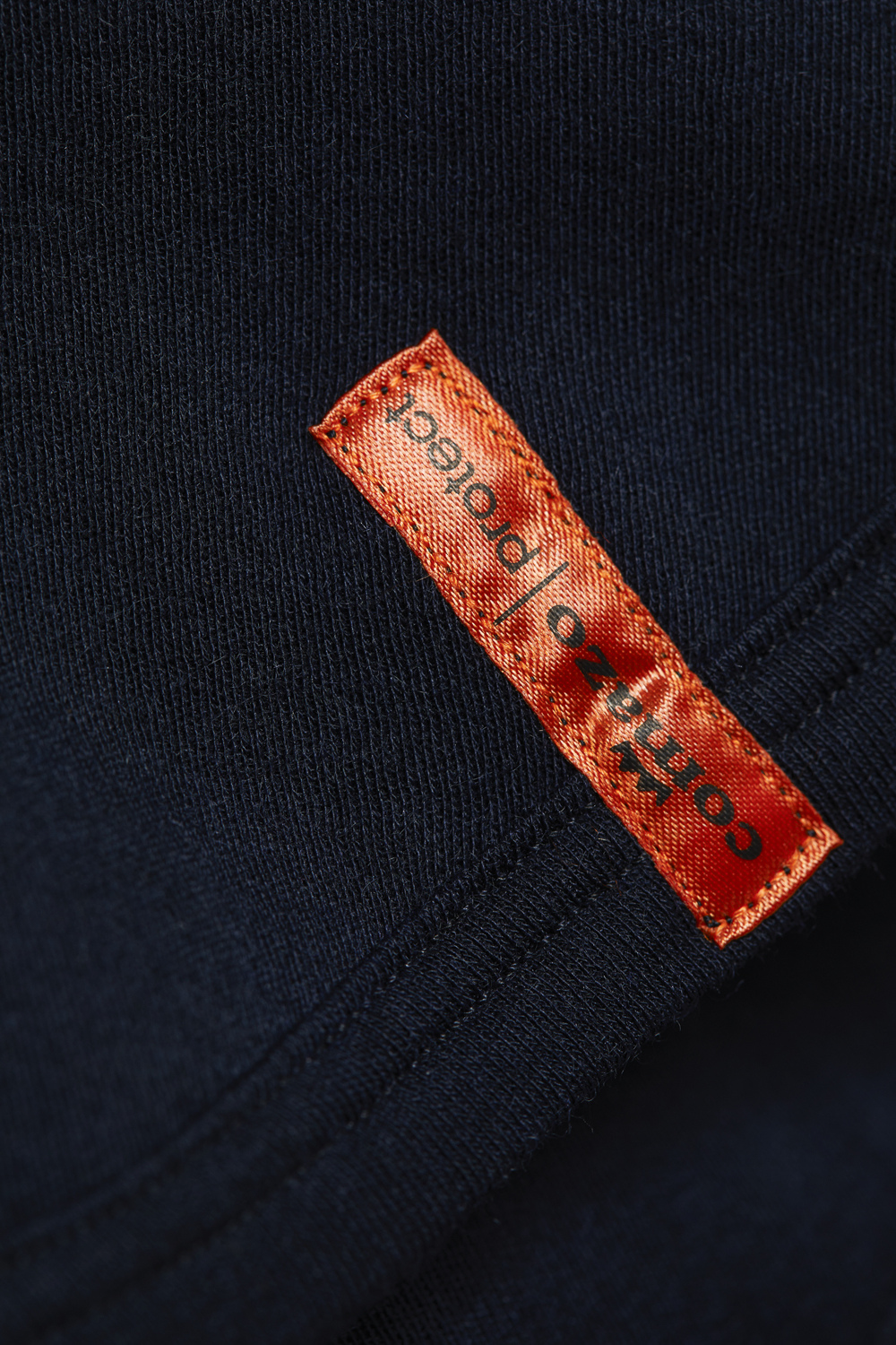 Flammschutz Halscollar von Comazo Protect Farbe Marine Detailbild Flammschutz Halscollar von Comazo Protect Farbe Marine