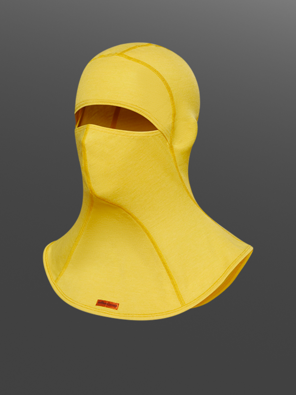 Comazo Protect Flammschutz Haube Waldbrand für FFP2/FFP3 Maske, 1-lagig Farbe Gelb Produktbild Vorderansicht Comazo Protect Flammschutz Haube Waldbrand für FFP2/FFP3 Maske, 1-lagig Farbe Gelb