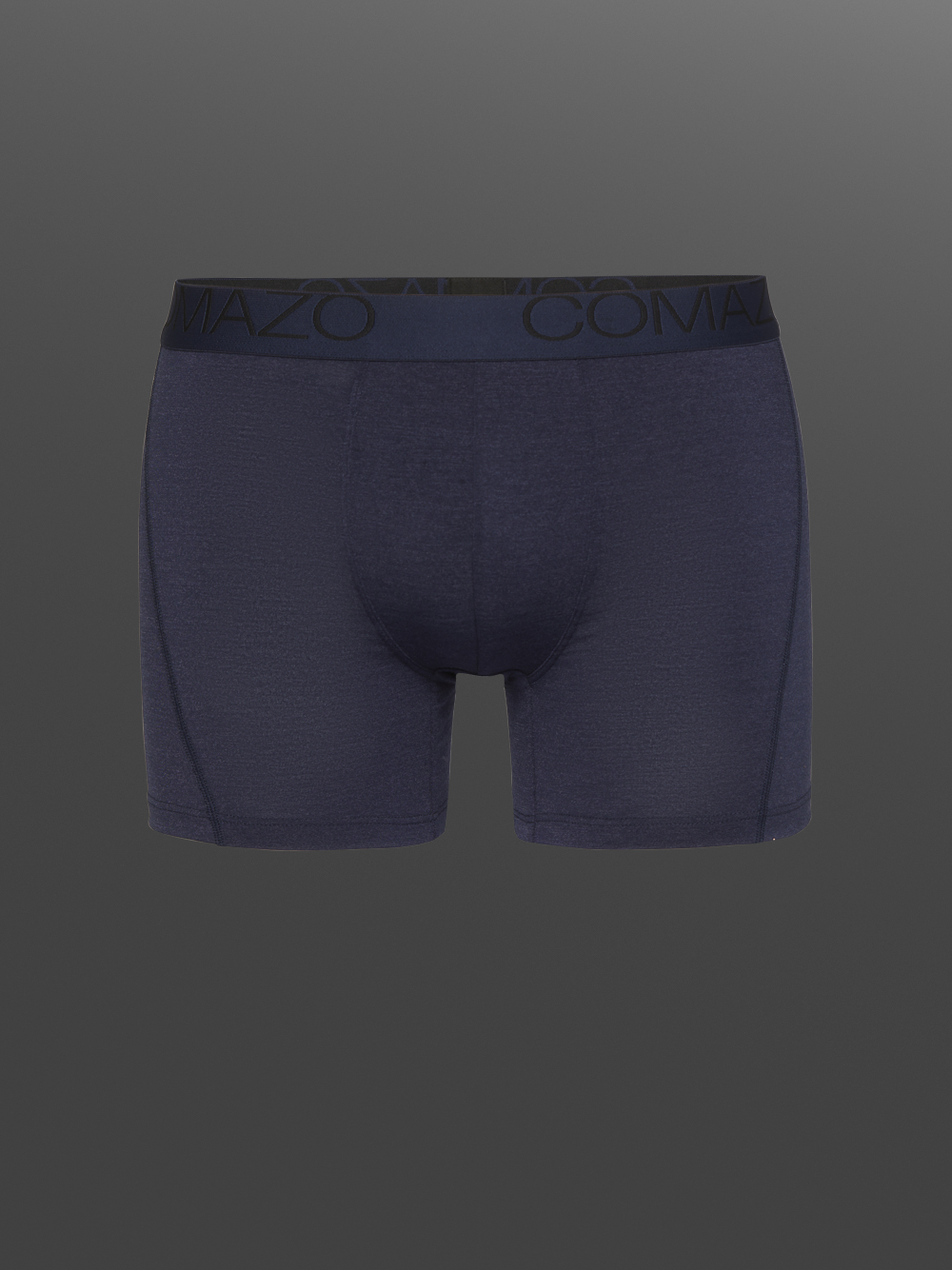 Durable Merino Wool Trunks by Comazo Protect in Navy Product Image Front View: Durable Merino Wool Trunks by Comazo Protect in Navy