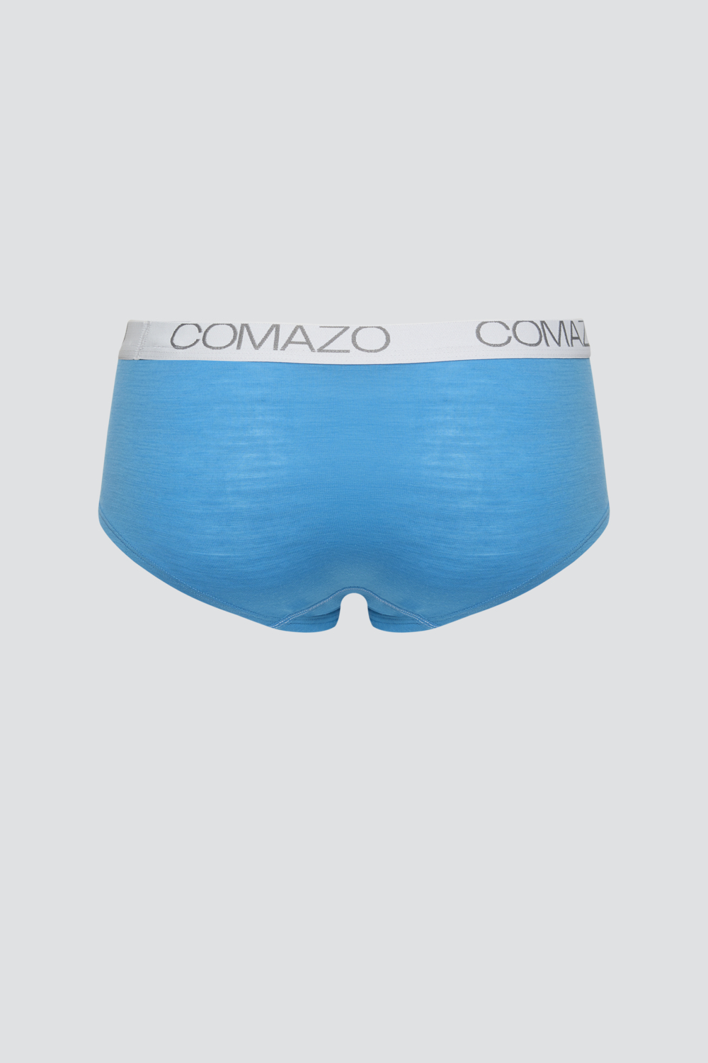 Produktbild Rückansicht Comazo Damen Panty aus Merinowolle Farbe Blue