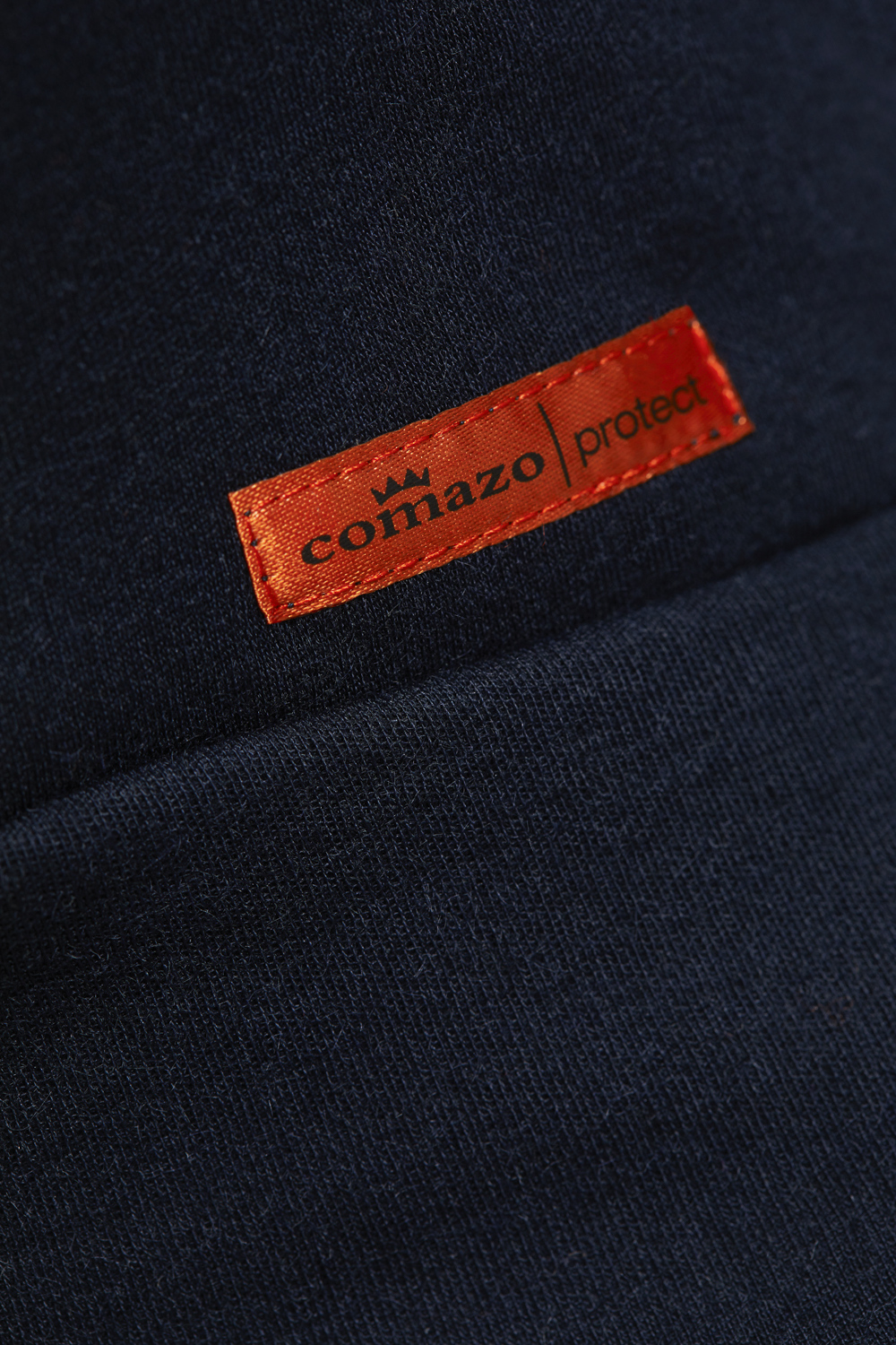 2-lagige Flammschutz Haube "Geteilter Hals" von Comazo Protect Farbe Marine Detailbild 2-lagige Flammschutz Haube "Geteilter Hals" von Comazo Protect Farbe Marine