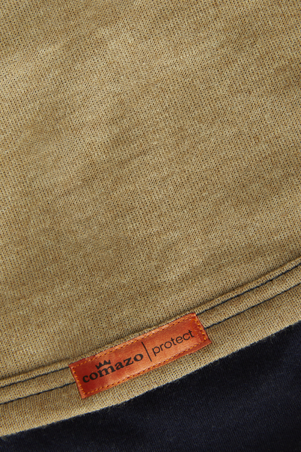 2-layer flame retardant hood PBI, color gold/beige. Detail image: 2-layer flame retardant hood PBI, color gold/beige.