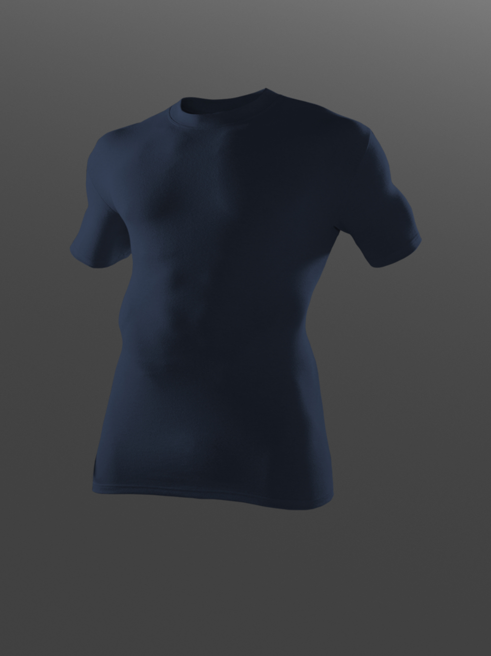 Short Sleeve Shirt made of Two-Layer Material by Comazo Protect in Navy Product Image Front View: Short Sleeve Shirt made of Two-Layer Material by Comazo Protect in Navy