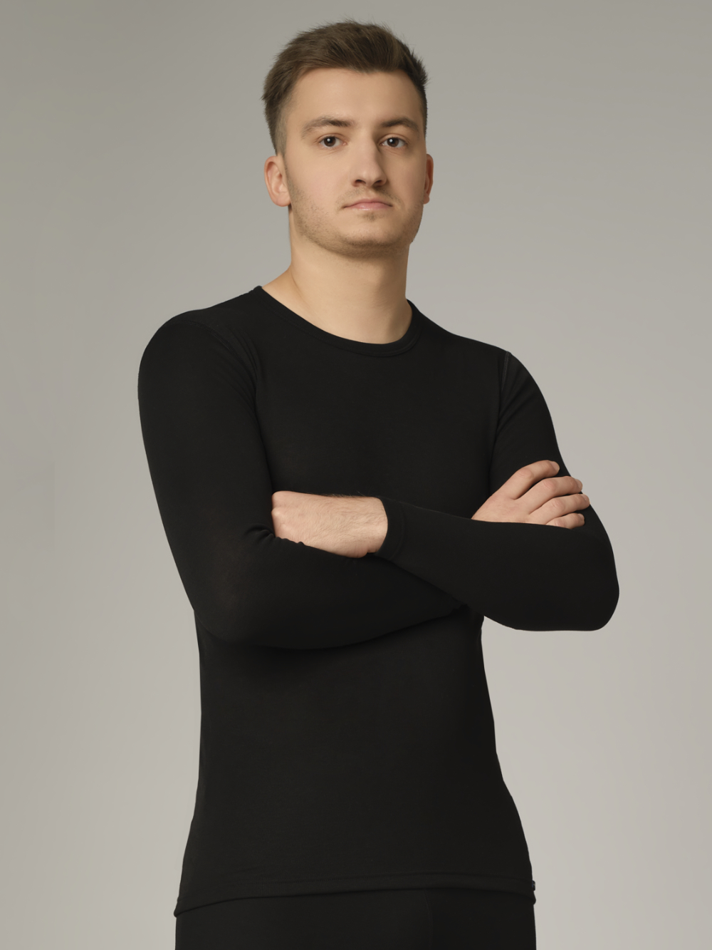 Comazo Unisex Funktionsshirt "warm extra" langarm Farbe Schwarz
