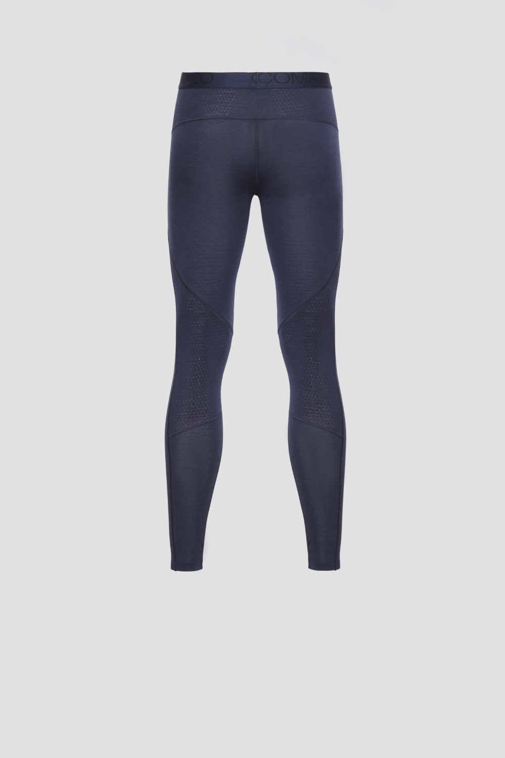 Comazo Herren Unterhose lang aus Merinowolle Farbe Navy