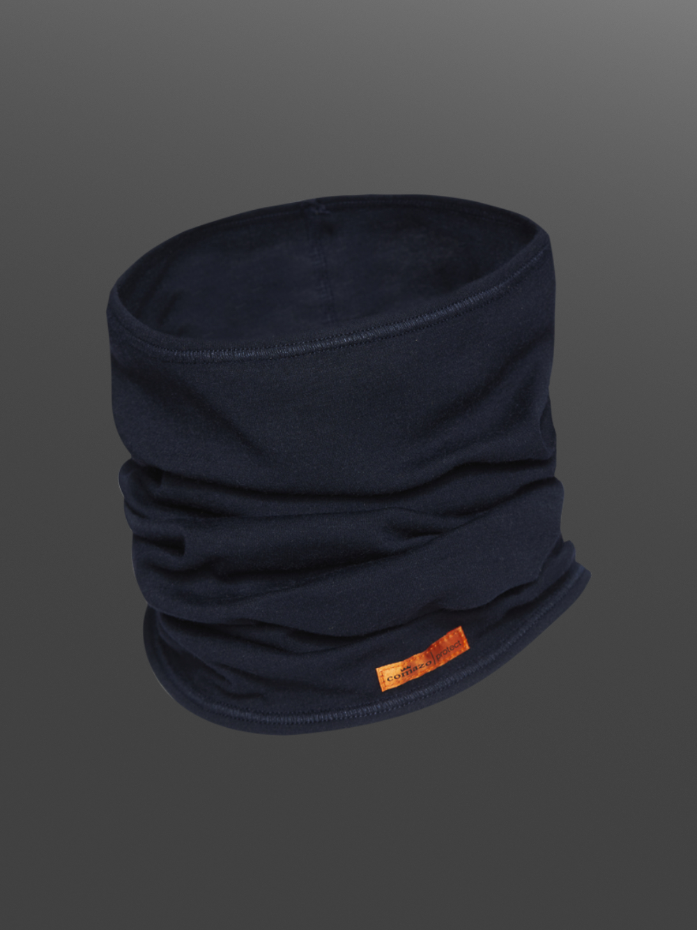 Schlauchschal Flammschutz von Comazo Protect Farbe Marine Produktbild Vorderansicht Schlauchschal Flammschutz von Comazo Protect Farbe Marine