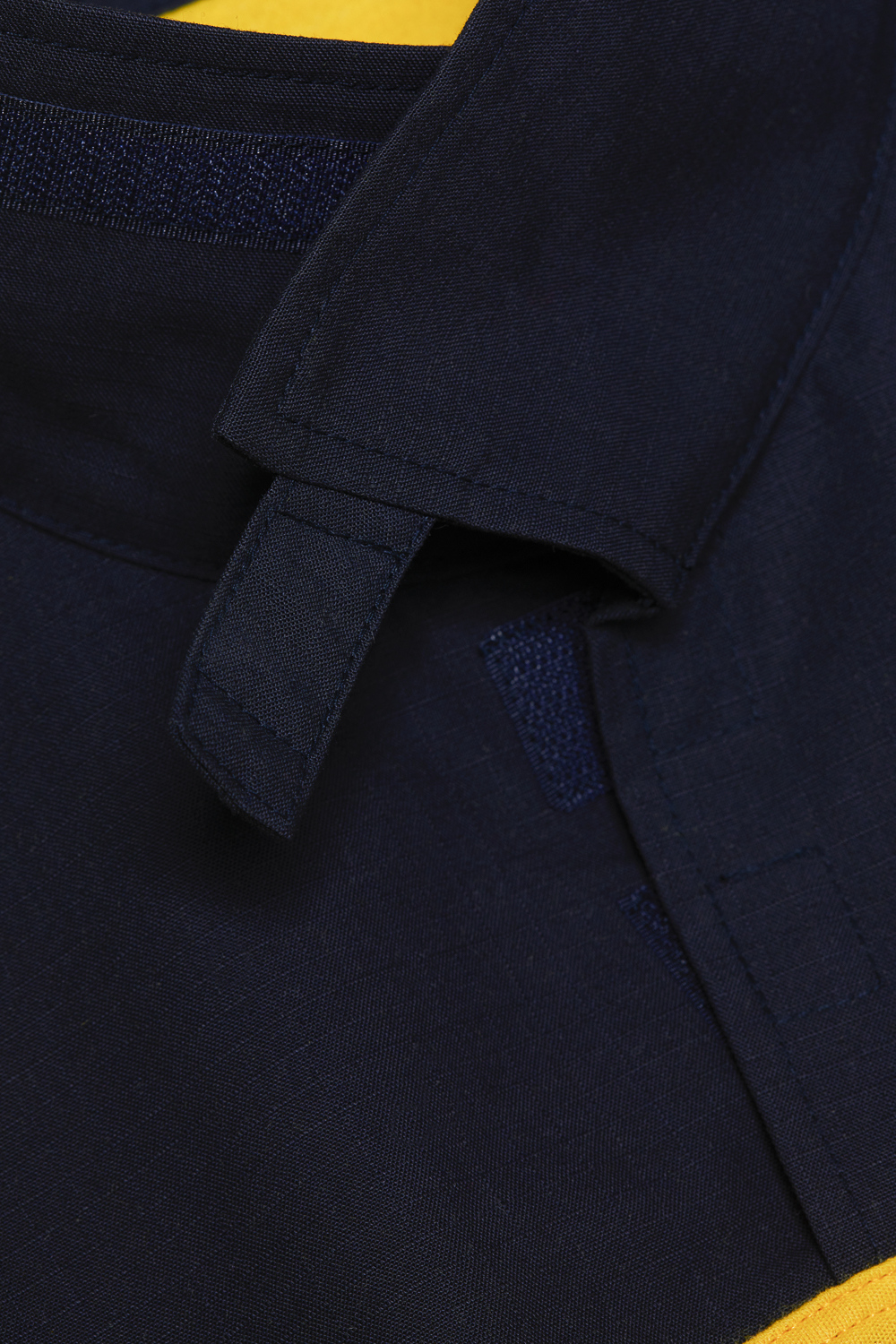 Comazo Protect Fire-Shirt Basic für Vegetationsbrandbekämpfung Farbe Gelb/Marine Detailbild Comazo Protect Fire-Shirt Basic für Vegetationsbrandbekämpfung Farbe Gelb/Marine