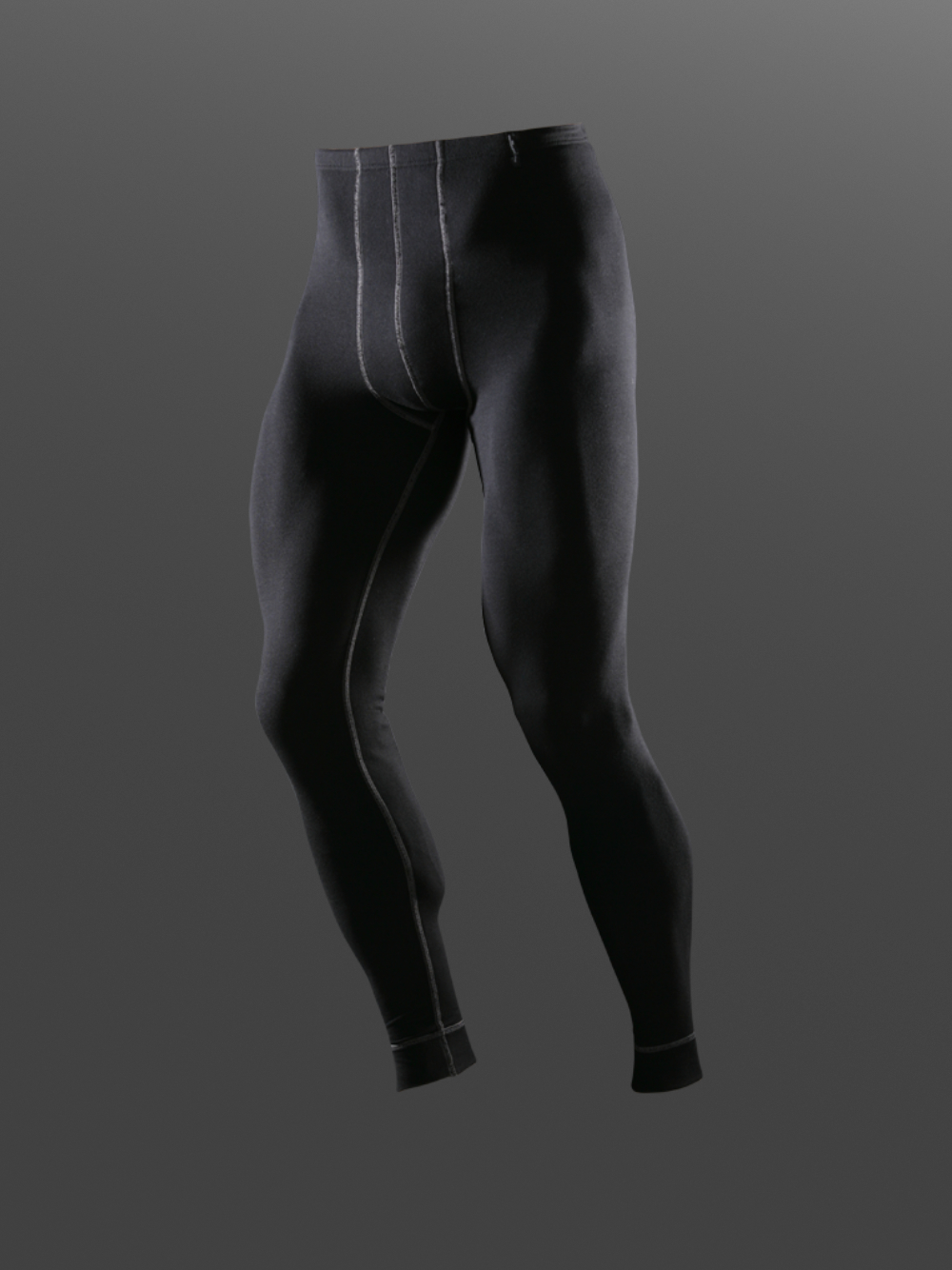 Comazo Protect men's functional pants "warm & clima" in black Front view product image of Comazo Protect men's functional pants "warm & clima" in black
