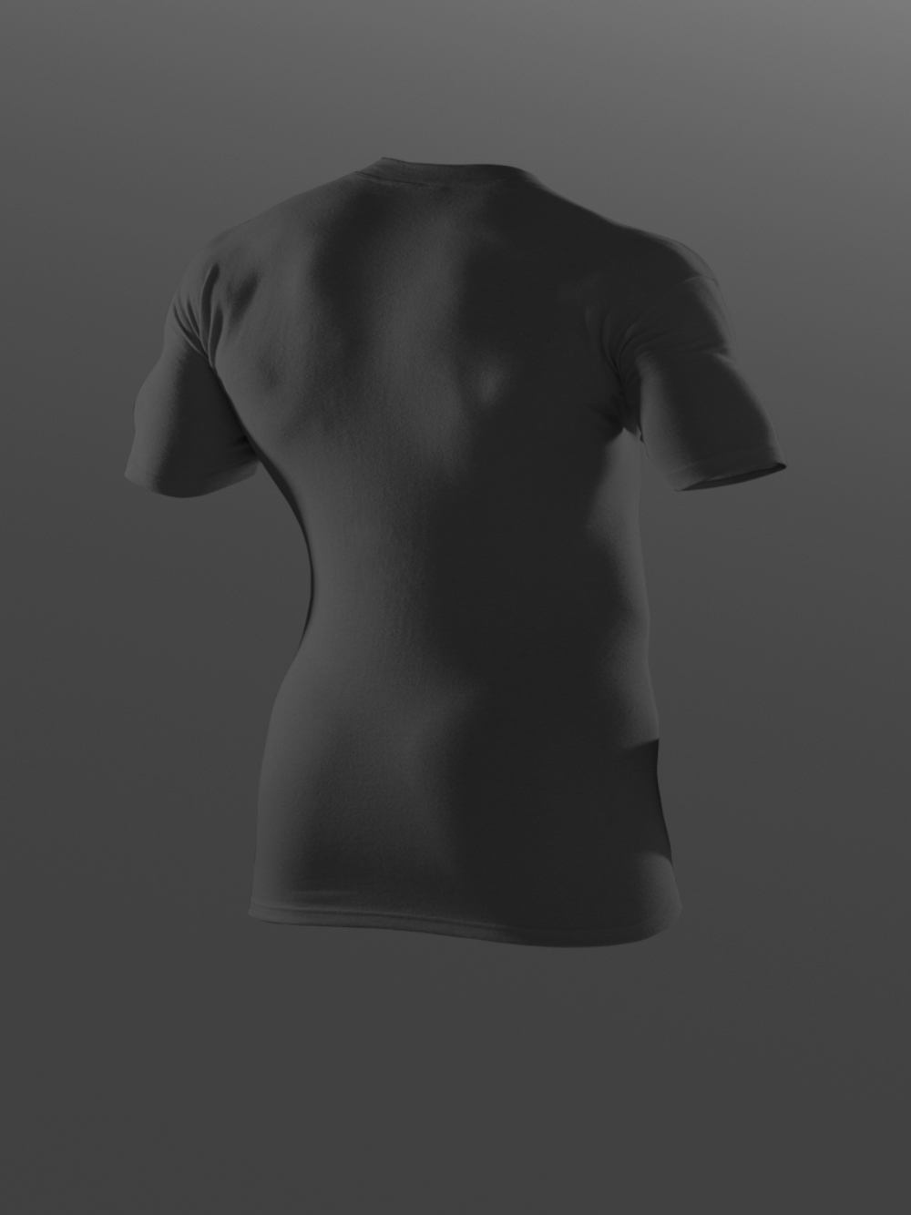 Short Sleeve Shirt made of Two-Layer Material by Comazo Protect in Black Product Image Back View: Short Sleeve Shirt made of Two-Layer Material by Comazo Protect in Black