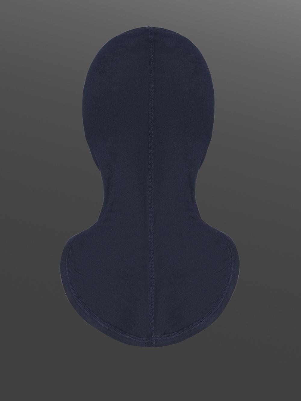 3-lagige Flammschutz Haube von Comazo Protect Farbe Marine Produktbild Rückansicht 3-lagige Flammschutz Haube von Comazo Protect Farbe Marine