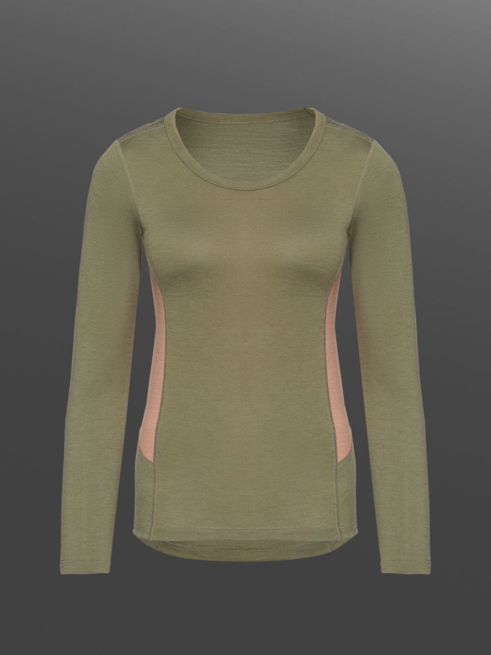 Merinowolle-Shirt langarm