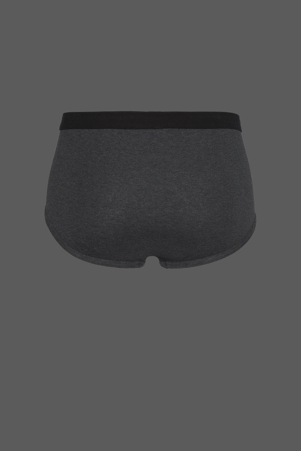 Slip mit Eingriff von Comazo Protect Farbe Dunkelgrau-Melange Produktbild Rückansicht Slip mit Eingriff von Comazo Protect Farbe Dunkelgrau-Melange