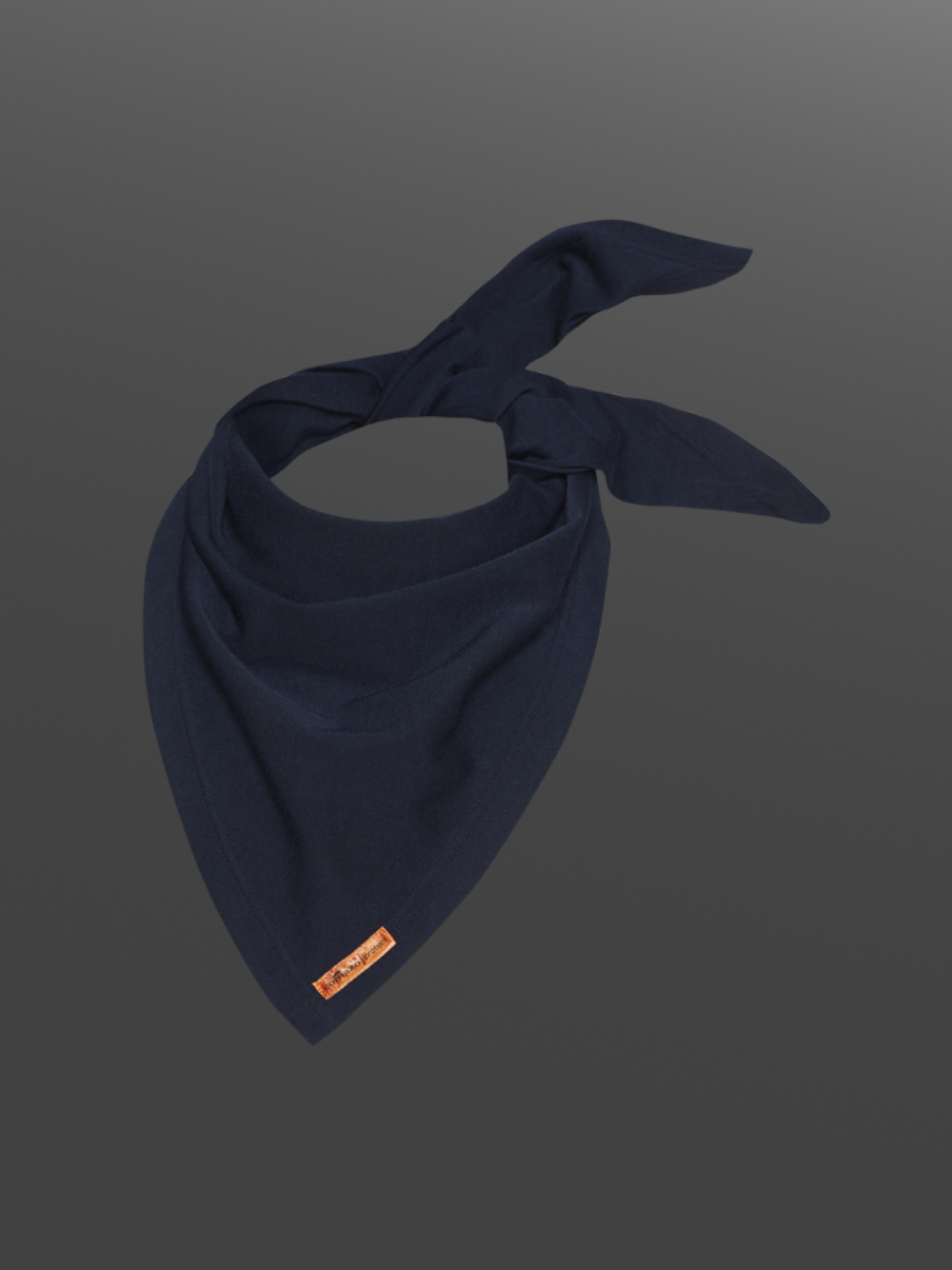 Flammschutz Dreieckstuch von Comazo Protect Farbe Marine Produktbild Vorderansicht Flammschutz Dreieckstuch von Comazo Protect Farbe Marine