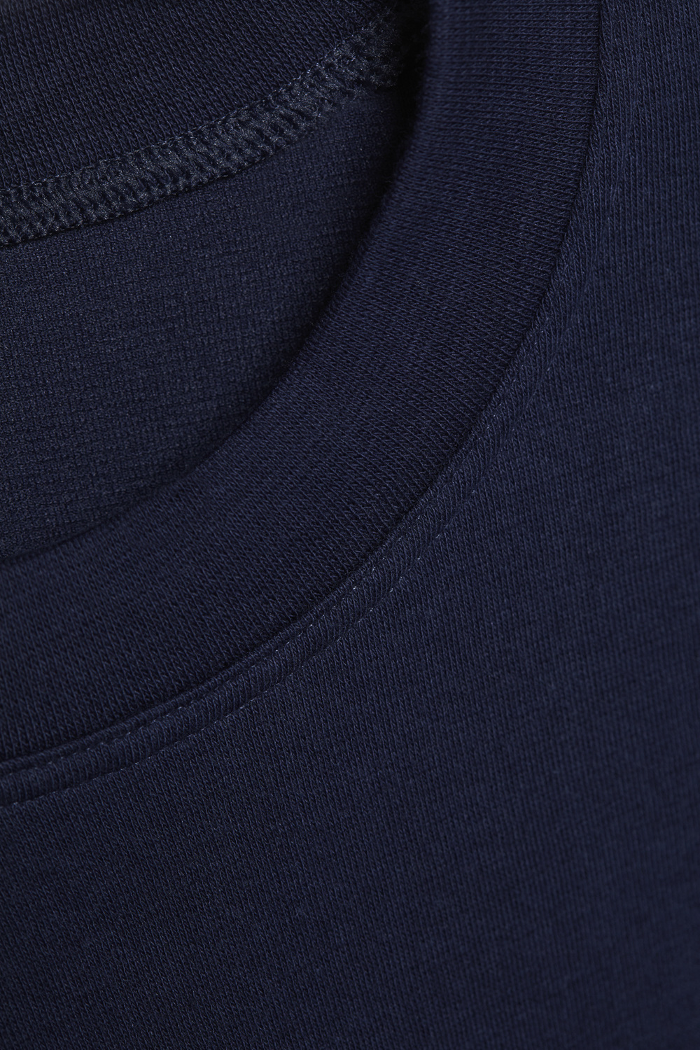 Short Sleeve Shirt made of Two-Layer Material by Comazo Protect in Navy Close-up Image: Short Sleeve Shirt made of Two-Layer Material by Comazo Protect in Navy
