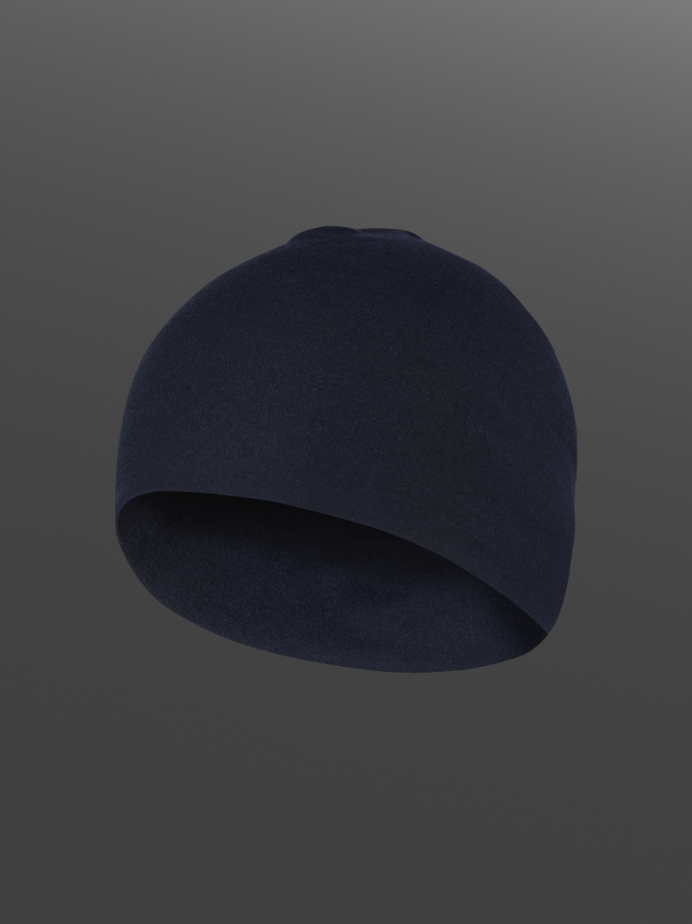 Flame-resistant beanie made with aramid and Lenzing® FR, color navy Product image front view: flame-resistant beanie made with aramid and Lenzing® FR, color navy