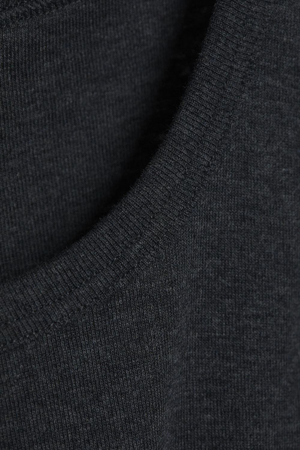Undershirt by Comazo Protect in dark gray melange color. Detail image Undershirt by Comazo Protect in dark gray melange color.